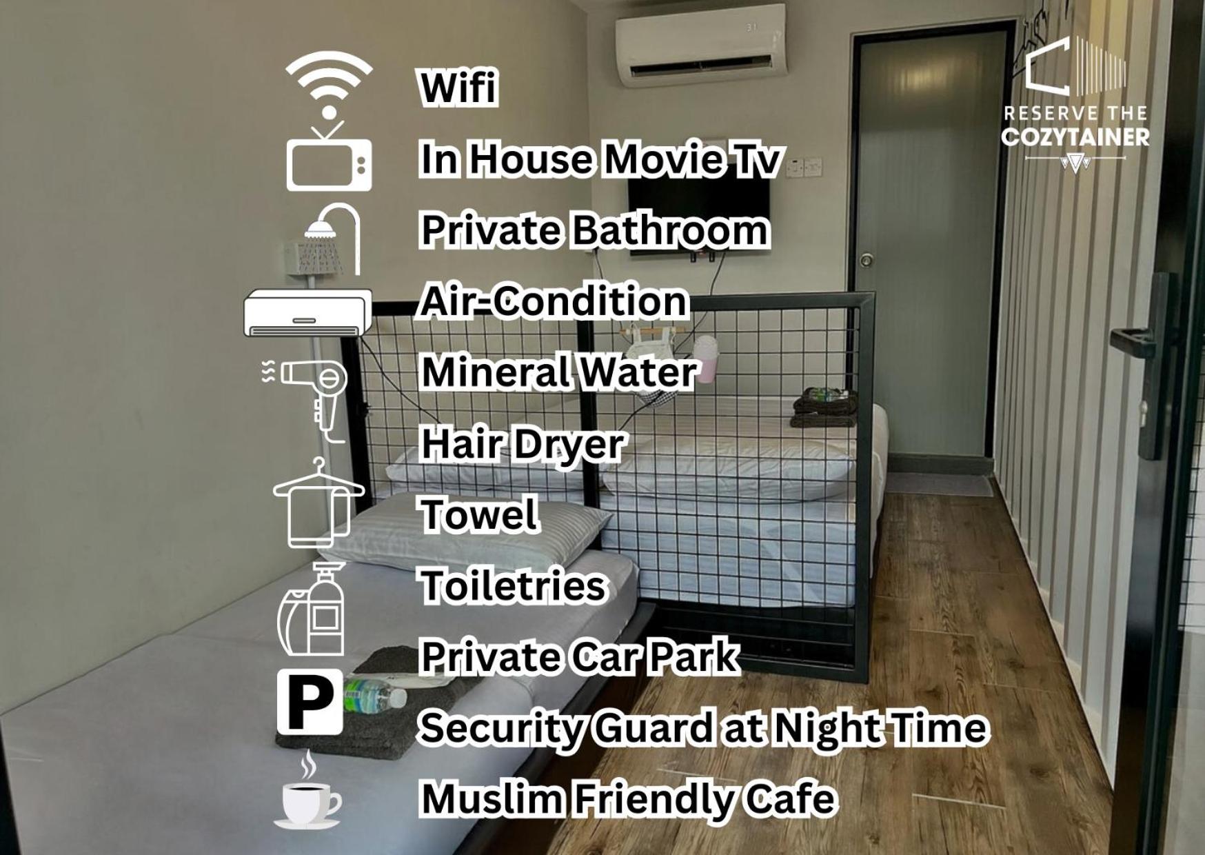The Cozytainer Hotel Taiping Exterior photo
